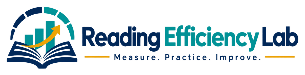 Reading Efficiency Lab — Measure. Practice. Improve.